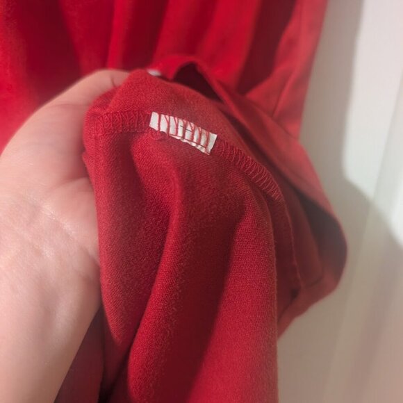 Zara | Suede-effect Dress in Red - Picture 5 of 6